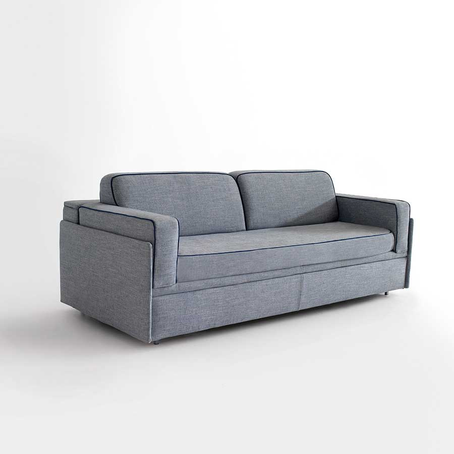  Sofá y cama convertible individual sobre futón, litera