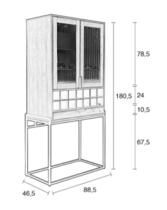 Gabinete, botellero