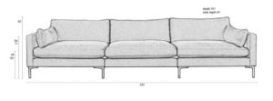  sofa-summer-5 plazas- upholstered 
