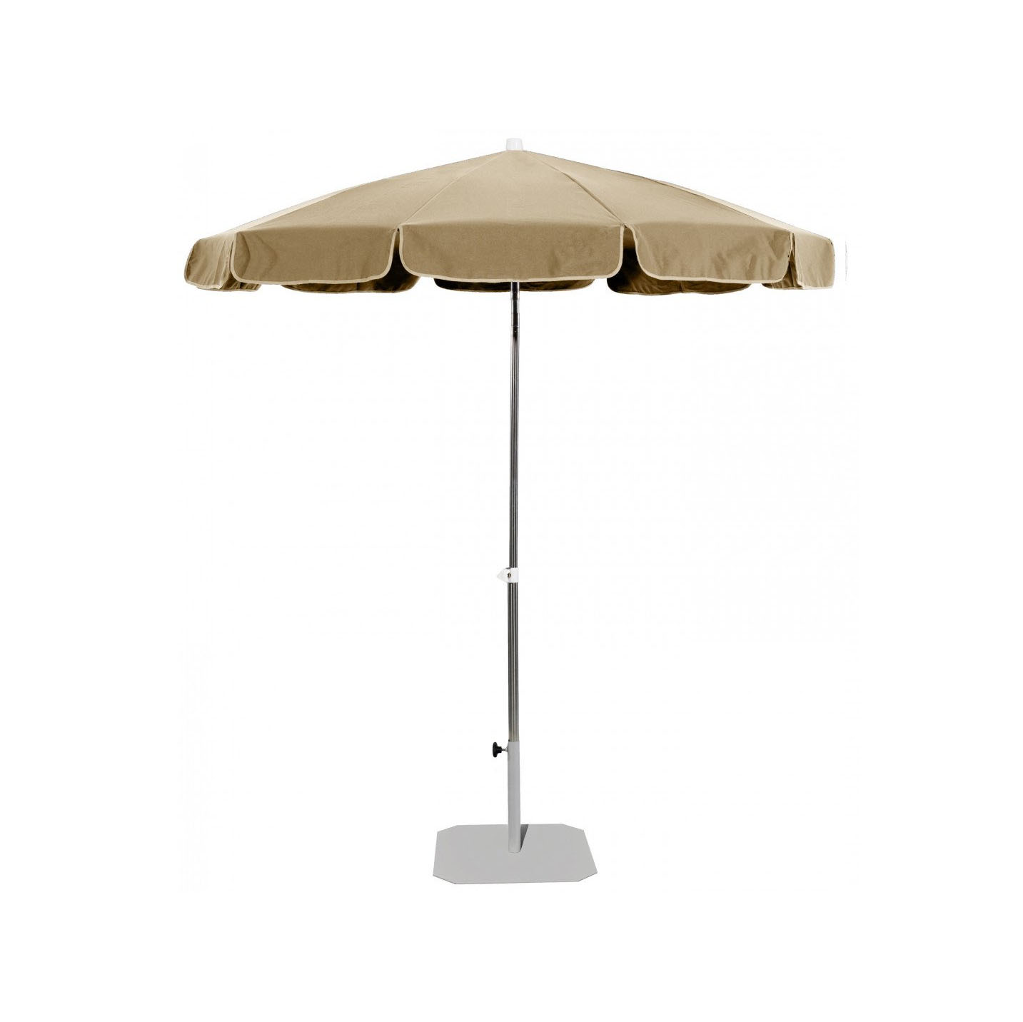 Parasol cuadrado grande Ombra en Ámbar Muebles