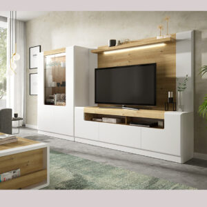 Composición de salón, estanterías, mueble TV AddLiving AddBox 3637